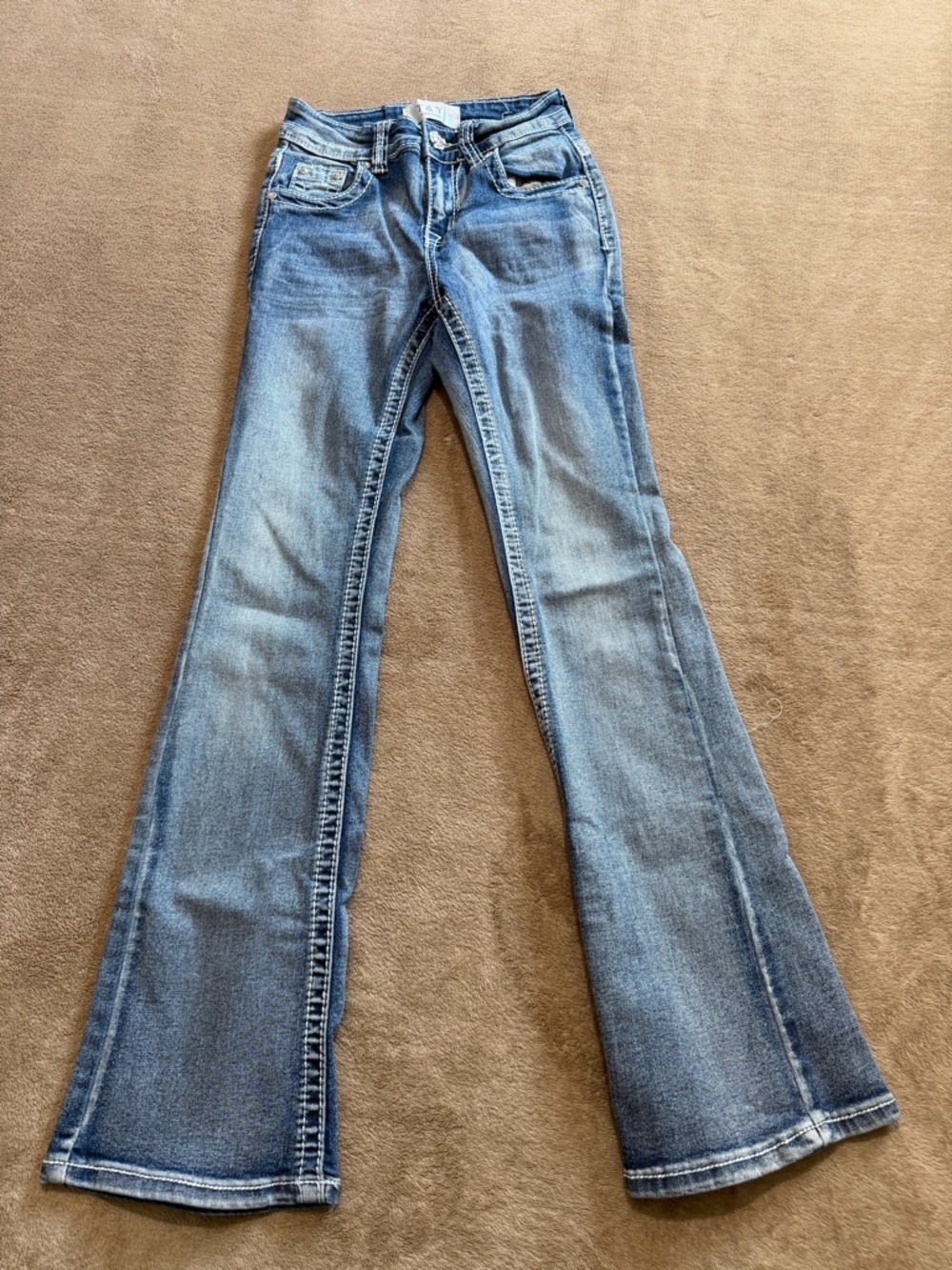 Women’s Blue Flared Jeans